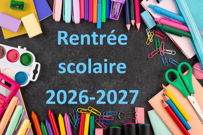 Menu rentrée 2026