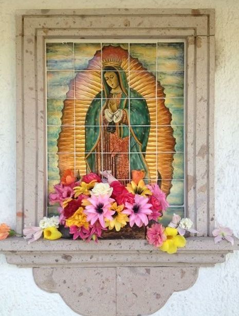 NICHO A LA VIRGEN DE GUADALUPE 2025